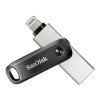 SanDisk iXpand 128GB Lightning 3.2 Gen 2 USB Flash Drive - Black