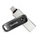 SanDisk iXpand 128GB Lightning 3.2 Gen 2 USB Flash Drive - Black