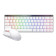 ASUS ROG Falchion RX Wireless RGB Gaming Keyboard + ROG Strix Impact III Wireless Gaming Mouse (White) Bundle Pack
