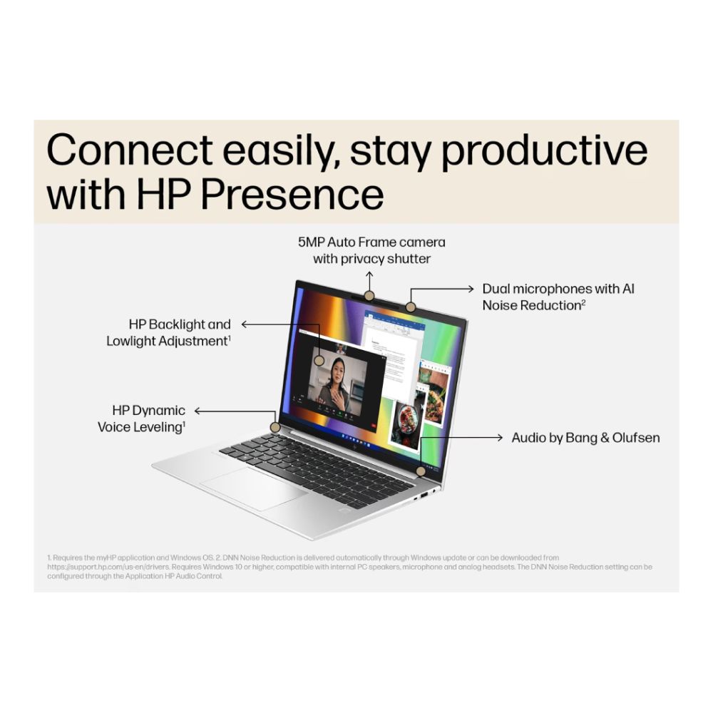 HP EliteBook 840 G10 16/256GB Business Laptop - 9M4C2AT#ABU