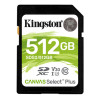 Kingston Technology Canvas Select Plus 512 GB SDXC UHS-I Class 10 Memory Card