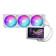 ASUS ROG Ryuo IV 360 ARGB 360mm AIO Liquid CPU Cooler - White