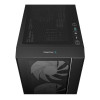 DeepCool 55 V4 C ATX Tempared Glass Mid Tower PC Case - Black