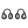 OPPO Enco Clip2 6nm AI Quad-Core Open-Air Design Earbuds - Slate Grey