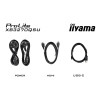 iiyama ProLite XB3270QSU-B1 32" IPS Wide Quad HD 3ms Height Adjustable Built in Speakers Monitor