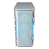 Cougar Uniface RGB Mid Tower White Case with 4 x ARGB Fans