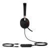 Yealink UH38 Mono Teams Wired and Bluetooth Headset - Black