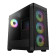 Gamdias ATHENA M3 Tempered Glass Mid Tower Gaming PC Case - Black