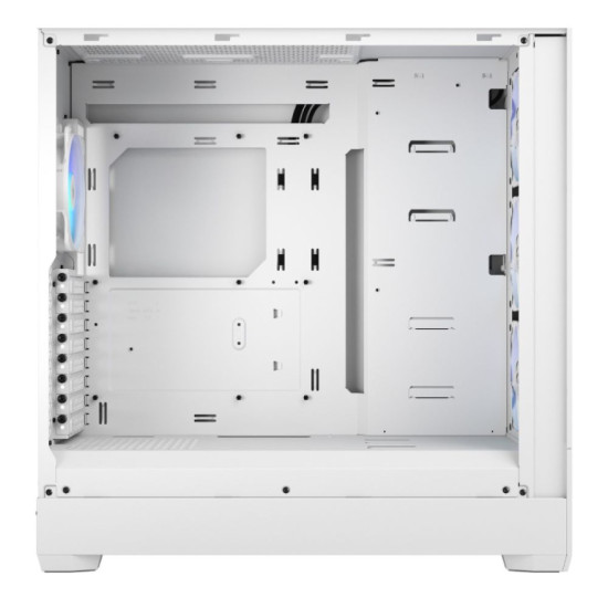 Fractal Design Pop XL Air RGB White EATX Full Tower case with ample space for advanced cooling and large components.
