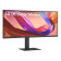 LG 34U650A-B 34" Ultrawide Curved IPS Quad HD 100Hz USB-C Height Adjustable Docking Monitor with Speakers