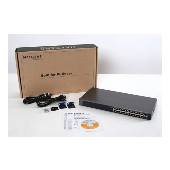 NETGEAR ProSAFE GS724Tv4 24 Ports Managed Gigabit Ethernet Switch
