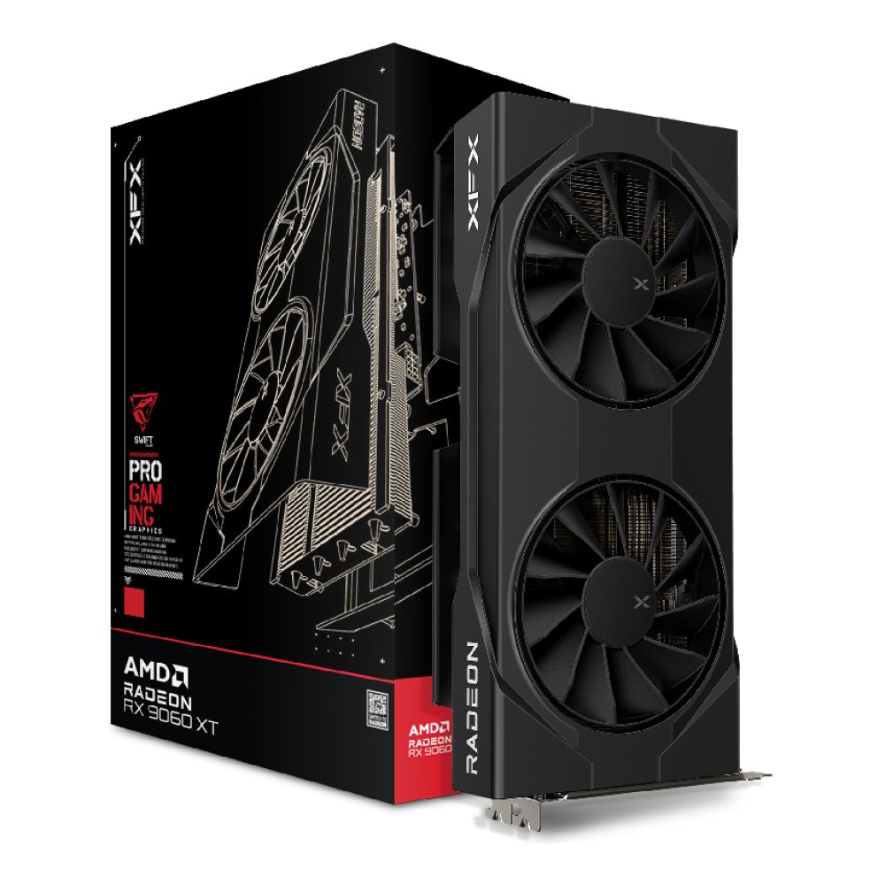 Refurb XFX RX 9060 XT SWIFT Gaming Dual Fan 16GB OC GPU