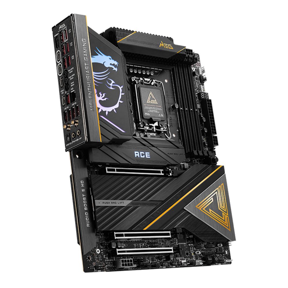MSI MEG Z890 ACE - MSI Intel DDR5 PCIe 5.0 ATX Motherboard