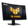 ASUS Tuf gaming VG24VQER 24 Inch Full HD 180 Hz AMD Freesync Anti Glare VA Curved Gaming Monitor Black