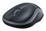 Logitech M185 Wired Ambidextrous Mouse - Grey
