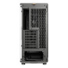 Back of Fractal Design North Chalk FD-C-NOR1C-03 White Mesh Side Panel PC Case 