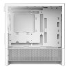 NZXT H3 Flow Tempered Glass Micro-ATX Gaming PC Case White