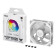 Asus TUF Gaming TR120 ARGB 120mm PWM Case Fan White - 1-Pack
