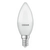 Osram Base Classic B40 5.7 Watt E14 Warm White Frosted LED Bulb - Triple Pack