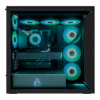 Arctic Xtender ARGB Tempered Glass Mid Tower PC Case -Black