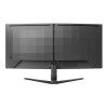 Back side of of LG UltraGear 34GS95QE-B 33.9 FreeSync 180Hz Curved Gaming Monitor 