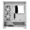 Gamdias ATLAS M1 WH Mid Tower ATX Gaming PC Case with 3 x RGB Fans - White