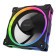 ASUS Prime MR120 ARGB 120mm Reverse PC Fan Triple Pack - Black