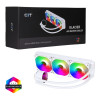 CiT Pro Glacier 360mm White ARGB Infinity 4-Pin PWM AIO Liquid Cooler