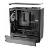 Antec Flux Rear Wood Tempered Glass Mid Tower Gaming PC Case - Black