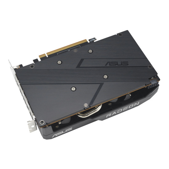 ASUS Dual Radeon RX 7600 V2 8GB GDDR6 graphics card designed for ultra-smooth 1080p and 1440p gaming

