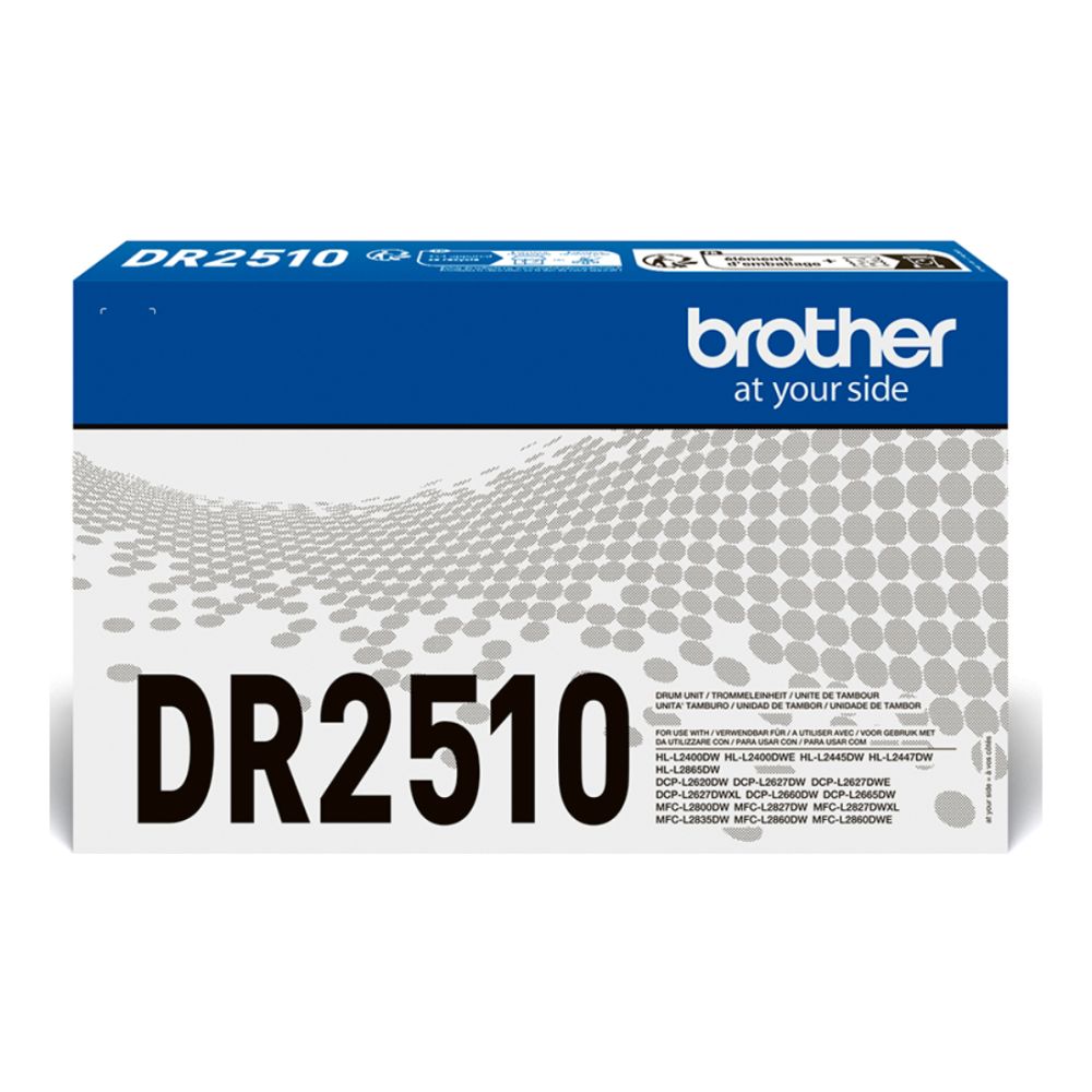 Brother DR-2510 drum kit for 15K pages yield
