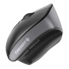 Cherry MW 4500 Left-Hand 1200 DPI Wireless Ergonomic Mouse - Black