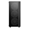 DeepCool 55 V4 C ATX Tempared Glass Mid Tower PC Case - Black