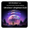 LG UltraGear 45GX900A-B 45" OLED Curved UWQHD 240Hz 0.03ms USB-C Freesync Premium Pro Gaming Monitor