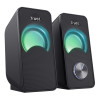 Trust Arys Compact RGB LED 2.0 Speaker Set - Black