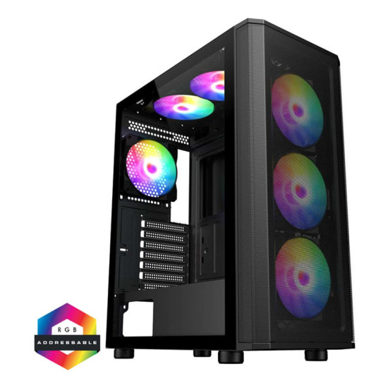 Premium CiT Air Max Mid Tower PC Case for high-performance setups
