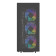 1st Player MIKU Mi6-EV Tempered Glass Emotion View Mid Tower Gaming Case - Black