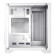 GameMax Infinity Mini microATX PC White Gaming PC Case - White