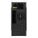 CiT Jet Stream Mid Tower PC Case with Silver Stripe 500W Power Supply - Black