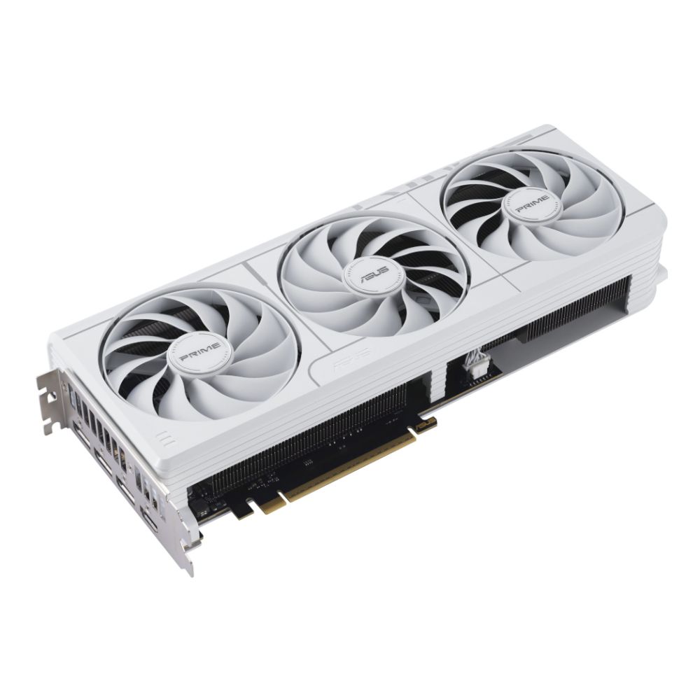ASUS PRIME RTX5070 O12G WHITE (新品) ASUS Geforce RTX 5070 Prime 12GB OC GDDR7 Graphics Card - White