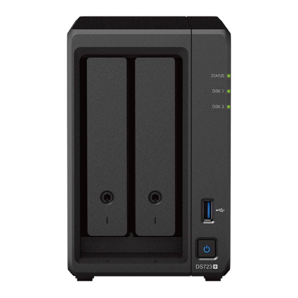 Synology DS723+ 2-Bay NAS Enclosure (2GB RAM) - Box UK
