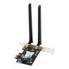 ASUS PCE-BE6500 WiFi 7 PCI-E 2 External Antennas WPA3 WiFi Adapter