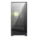 MSI MAG PANO 130R PZ ARGB Tempered Glass Mid Tower Gaming PC Case - Black