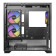 Antec CX500M ARGB Tempered Glass Mini Tower Gaming PC Case - Black
