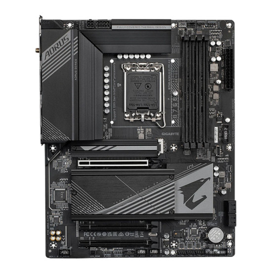 GIGABYTE Intel B760 AORUS ELITE AX LGA 1700 DDR5 ATX Motherboard