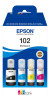 Epson C13T03R640 102 Ink Bottle Multipack - Full Set of 4 Ink Bottles