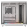 Corsair Air 5400 LX-R RGB iCUE LINK Triple Chamber Mid-Tower PC Case - White