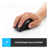 Logitech Marathon M705 Wireless Laser Optical 1000 DPI Mouse - Charcoal