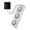 ASUS ROG Strix LC IV 360 ARGB LCD Display All-in-one Liquid CPU Cooler - White