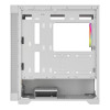 Vida Zephyr V2 Micro-ATX ARGB Tempered Glass Gaming PC Case - White